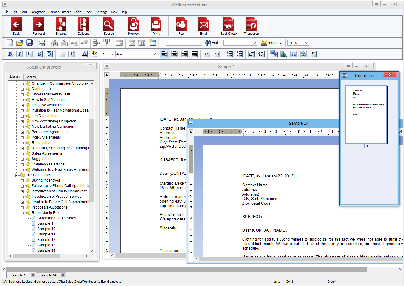 All-Business-Letters for Windows 6.3.0.2 full